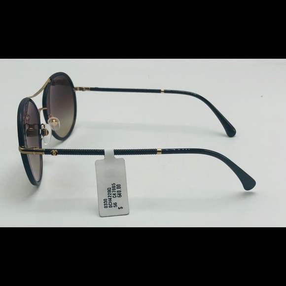 Pilot Aviator CHANEL Sunglasses 4228-Q - Picture 3 of 11